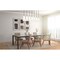 Z-Lite Farrell 7 Light Linear Chandelier, 7.25in. W x 13.75in. H, Brushed Nickel 3043P7-7L-BN - alternate 3